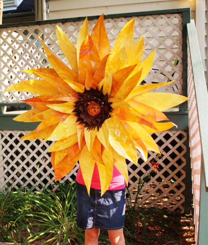 How to Make a Giant Sunflower