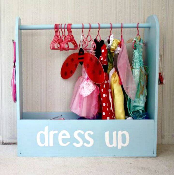 How to DIY Dress-Up Toy Storage
