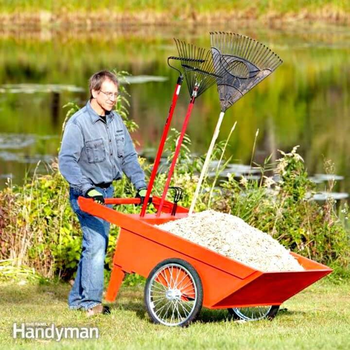 How To DIY Garden Cart