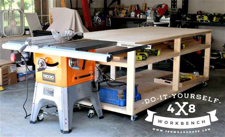 4×8 Workbench and Outfeed Table
