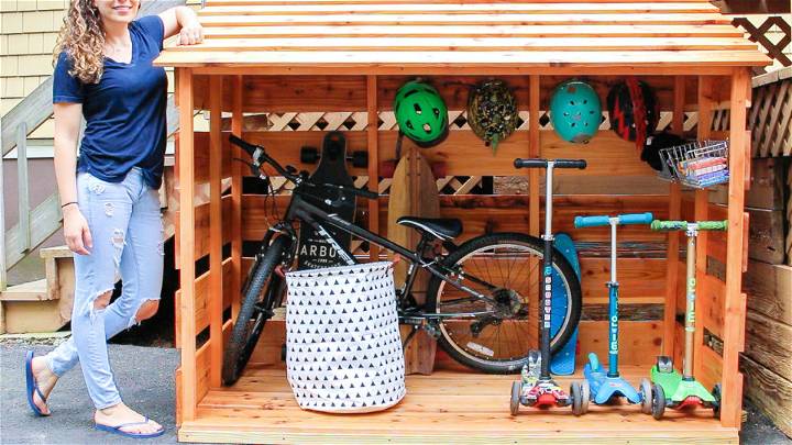 How to Make a Bike Storage Shed
