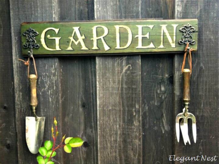 How To Make Garden Sign - DIY Garden Sings Ideas 