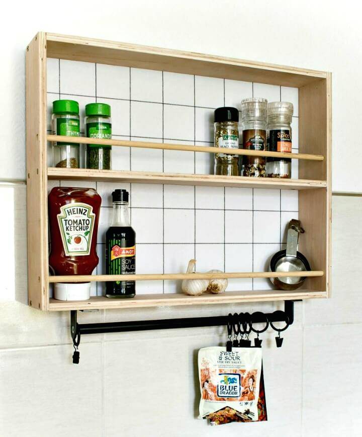 Build a Hanging Spice Rack