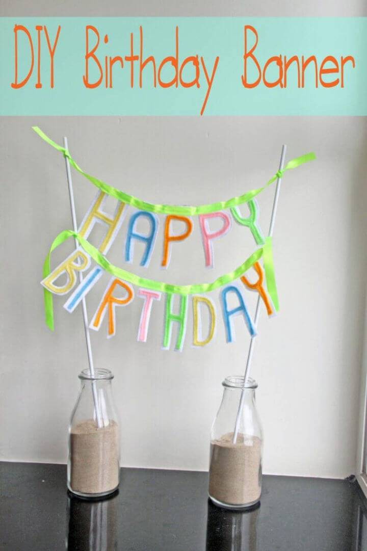How to Make Birthday Banner