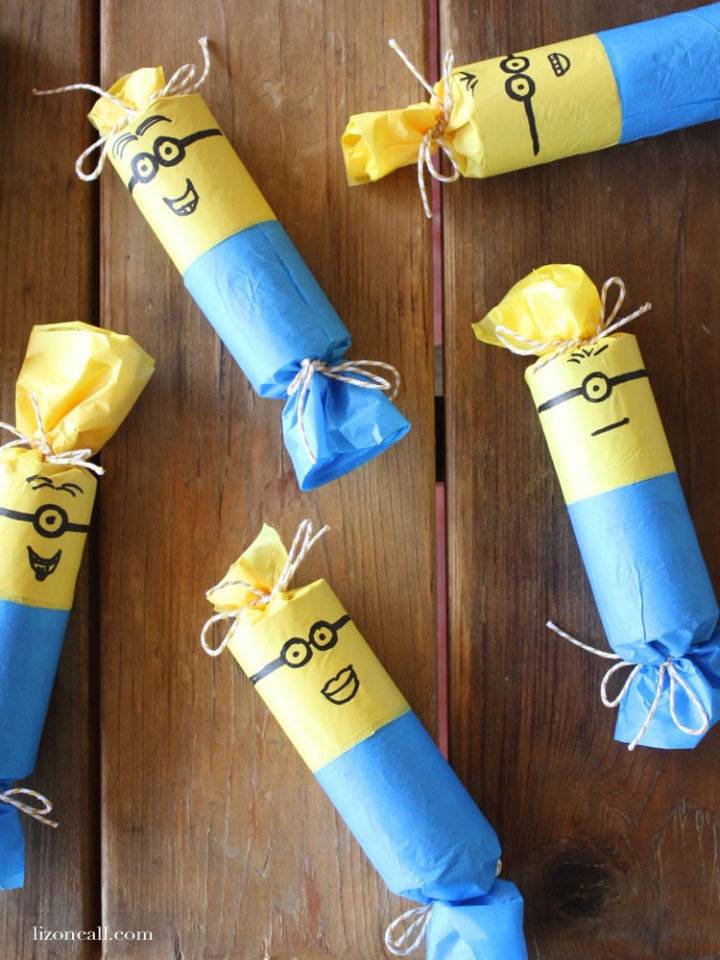 How to Make Minion Party Poppers