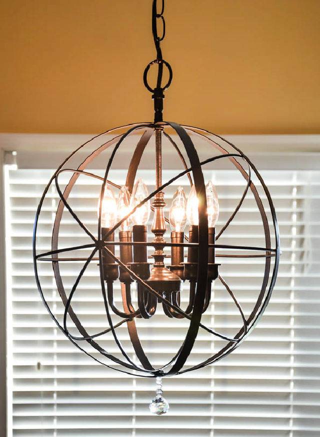 How to Make Orb Chandelier