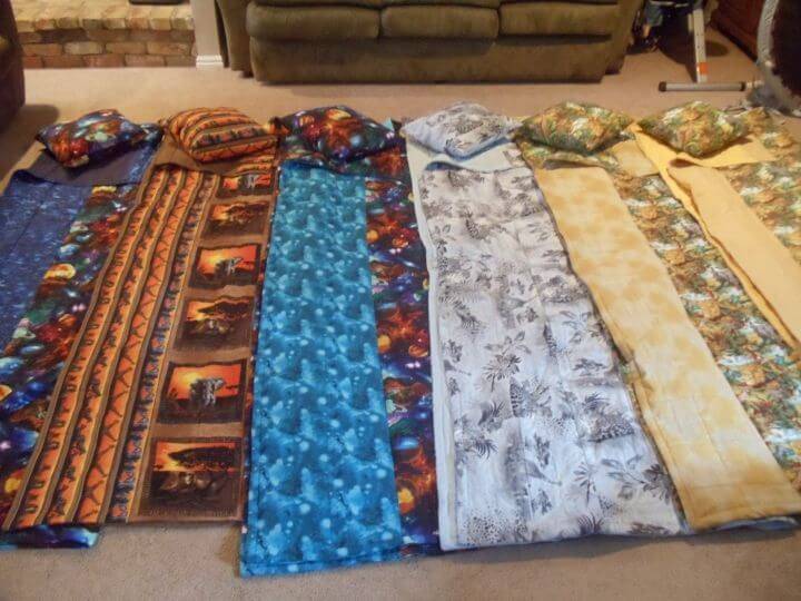 Homemade Washable Weighted Blanket