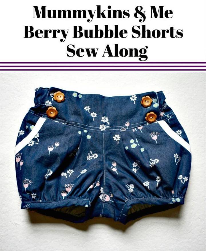 How To Sew Berry Bubble Shorts - DIY
