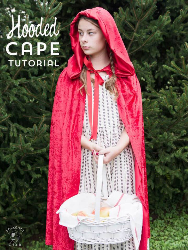 How to Sew Hooded Cape