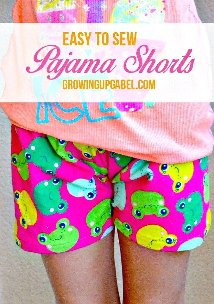 How To Sew Pajama Shorts For Summer