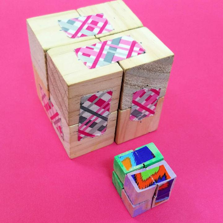 Homemade Infinity Cube Fidget Toy