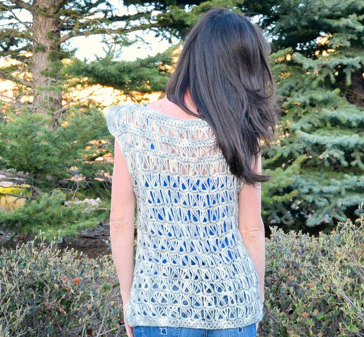  Lace Crochet Broomstick Summer Top Pattern