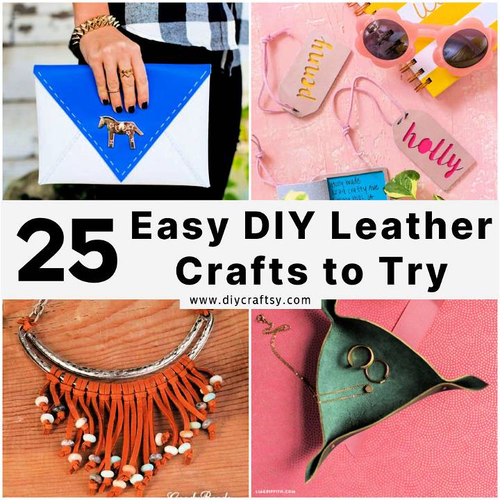 leather crafts and projects