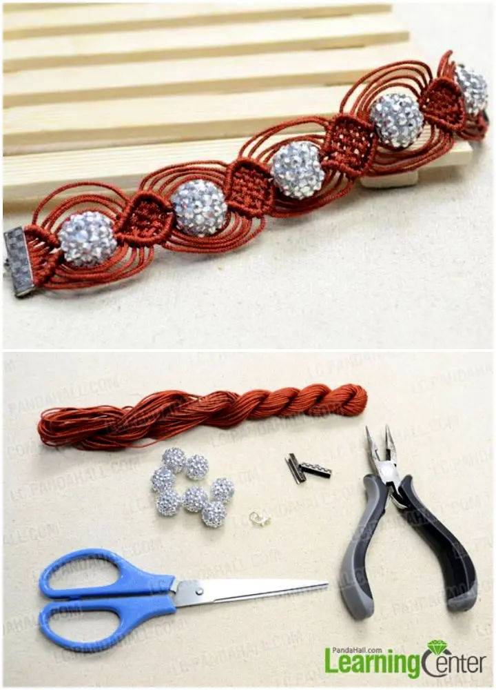 Easy Macrame Bracelet Pattern