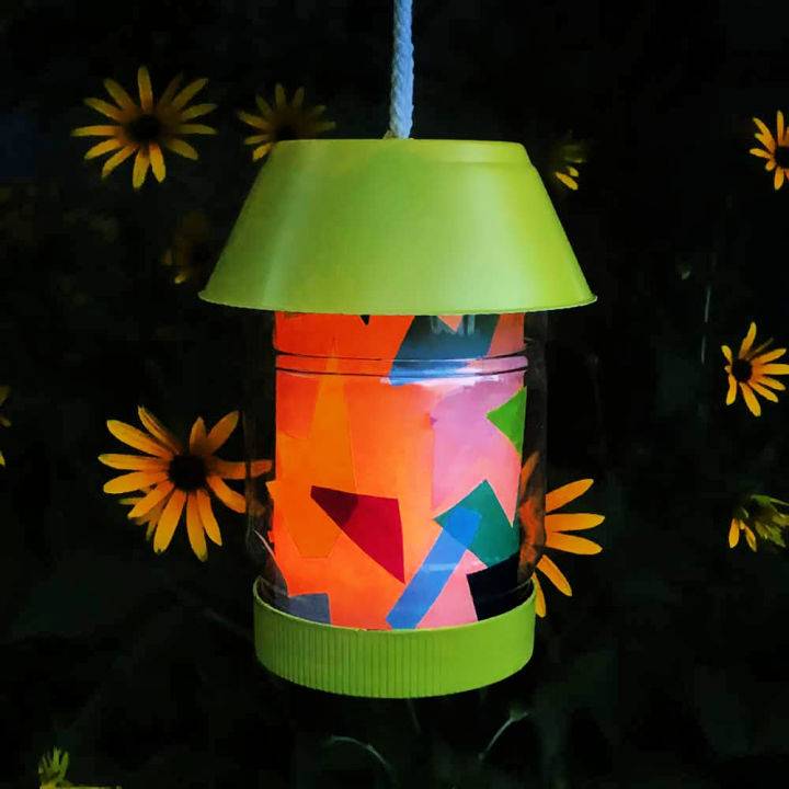 Make a Lantern From Recycled Supplies