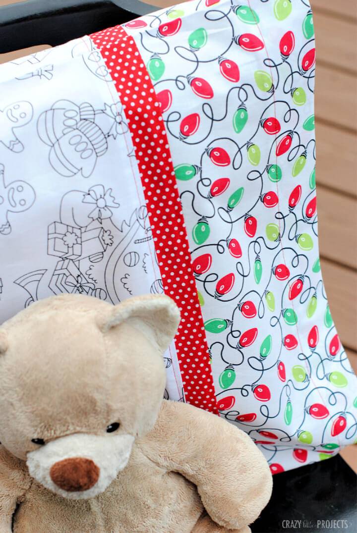 DIY Pillowcase With French Seams