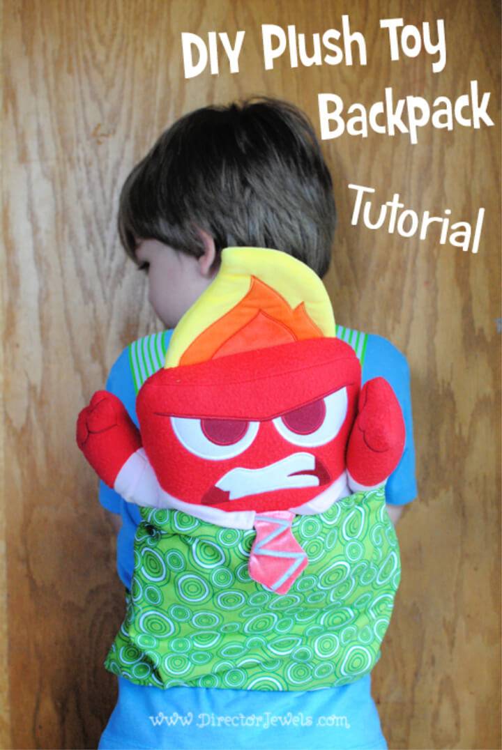 Make a Plush Toy Backpack