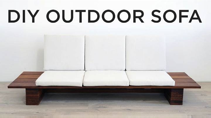 How to Make an Outdoor Sofa