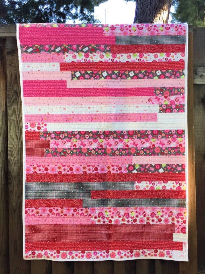 Make Your Own Jelly Roll Baby Quilt