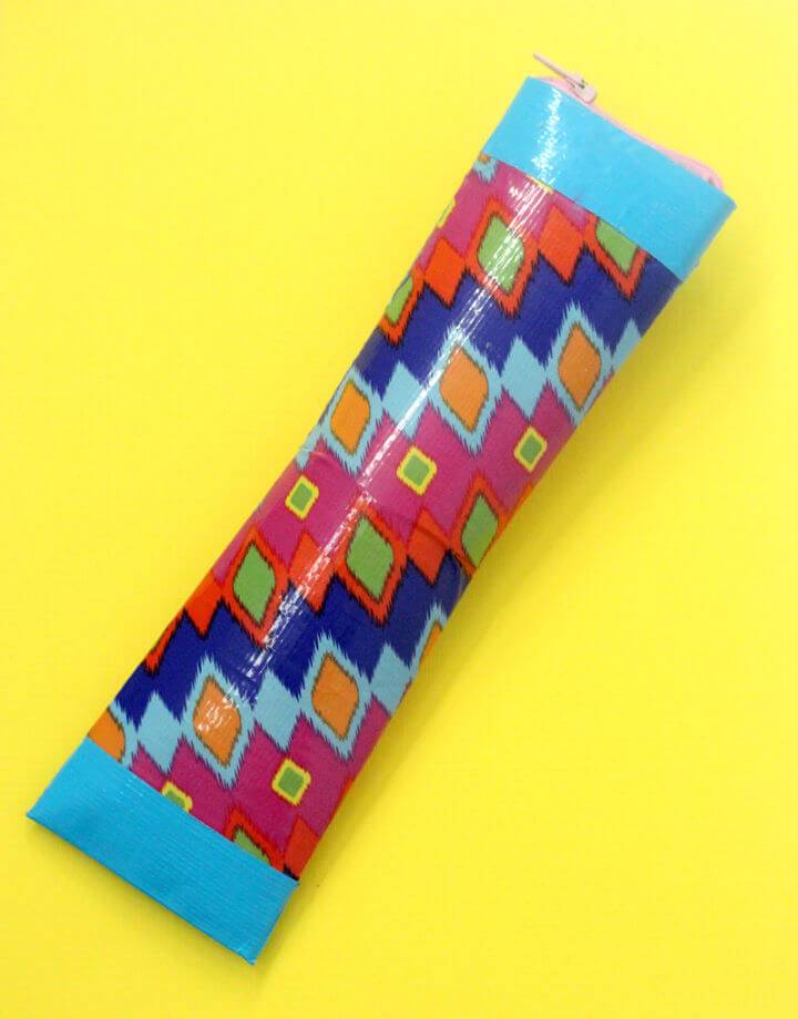 Pencil Pouch From Cardboard Tubes