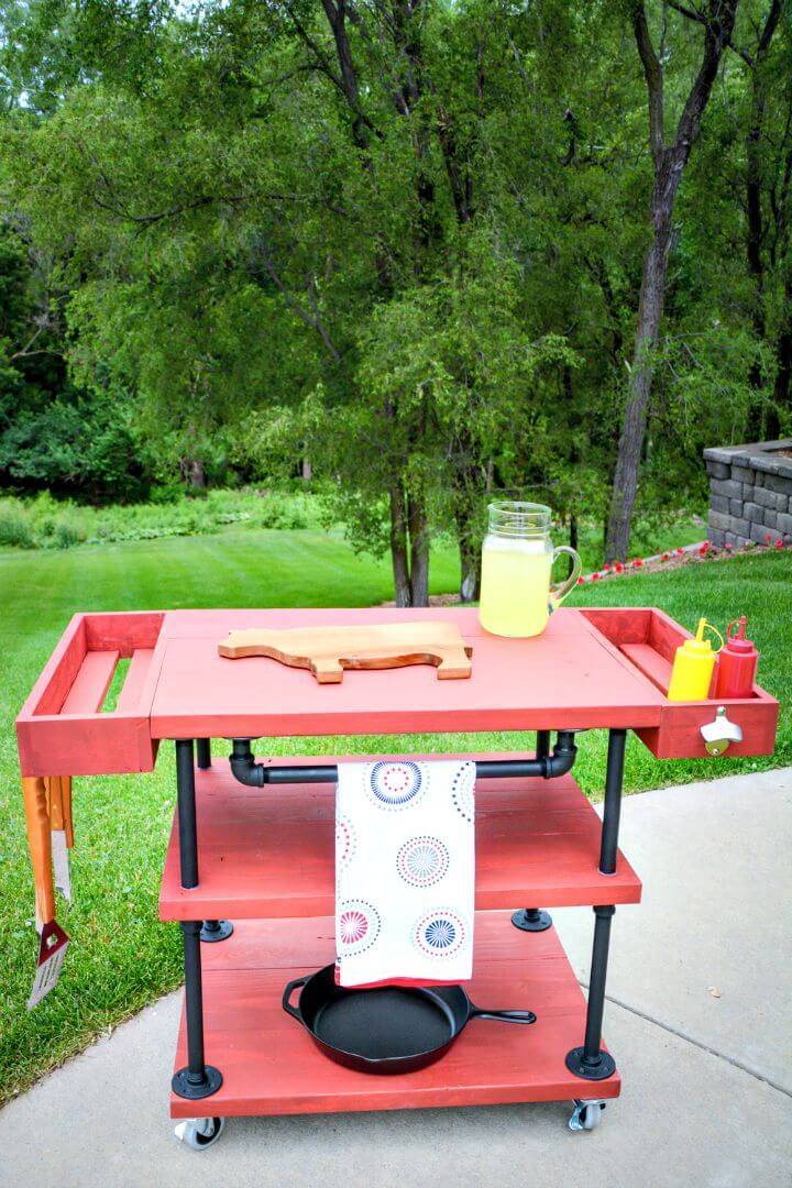 Make Your Own Grilling Cart - DIY