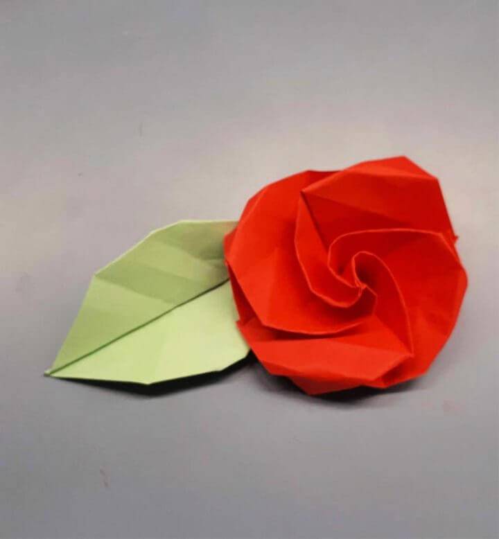 Making an Origami Flower