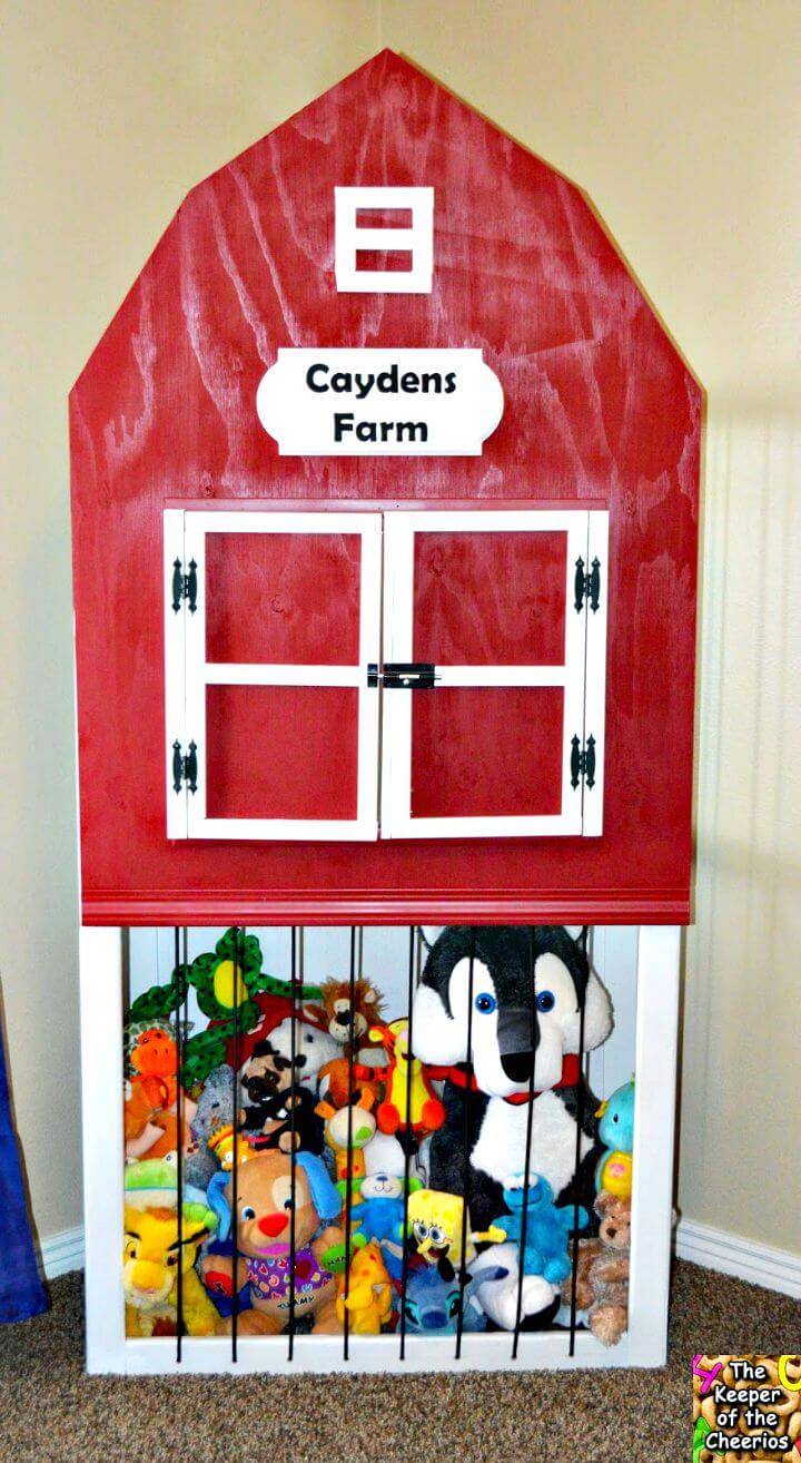 42. Creative Animal Zoo Toy Storage