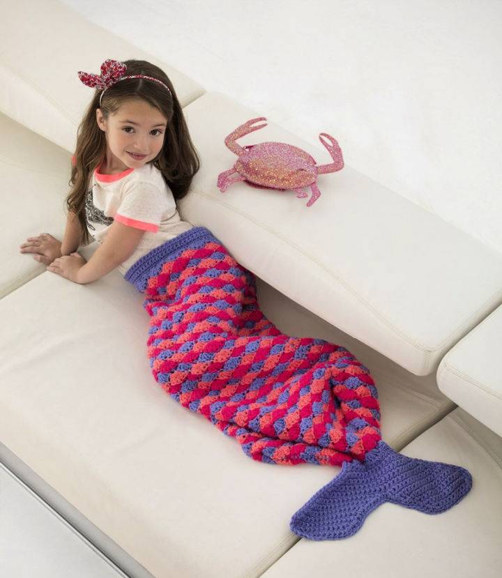 Cute Crochet Mini Mermaid Tail Pattern