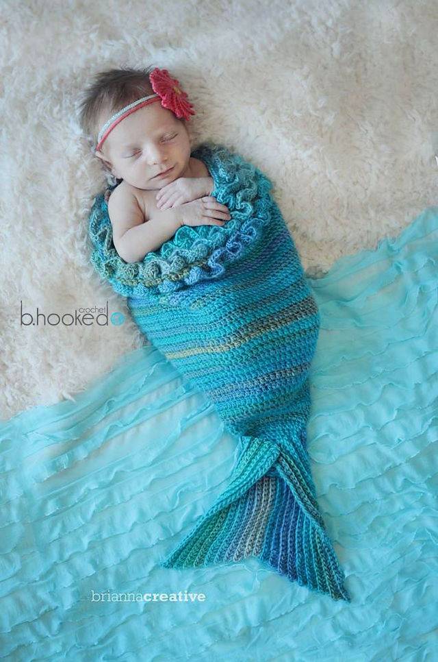 Cool Crochet Mystic Mermaid Cocoon Pattern
