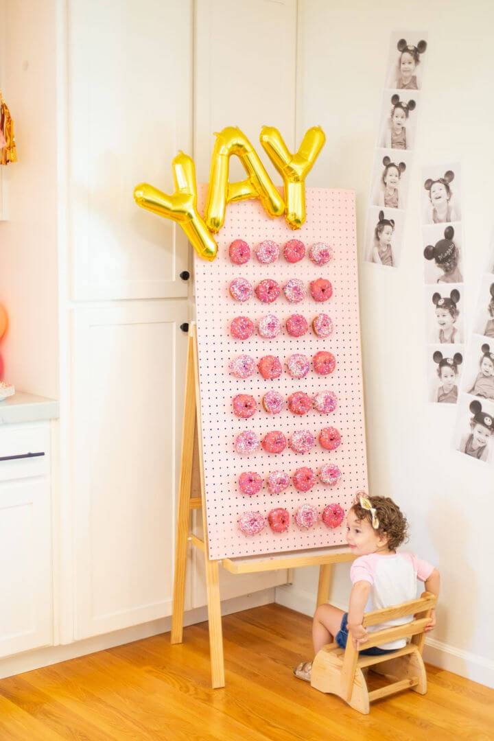 Easy DIY Donut Wall in 30 Minutes