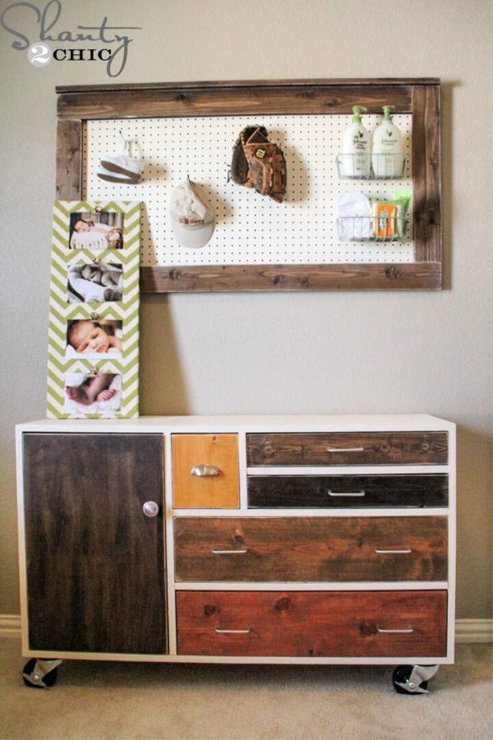 Pretty DIY Dresser on A Budget