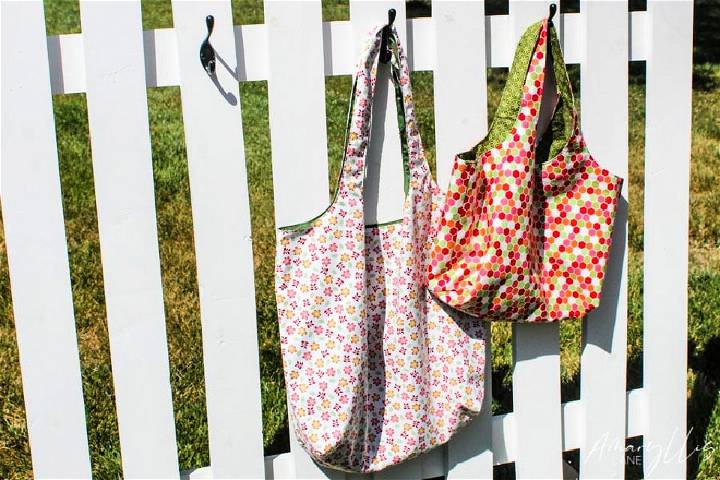 Reusable Grocery Bags Sewing Free Pattern