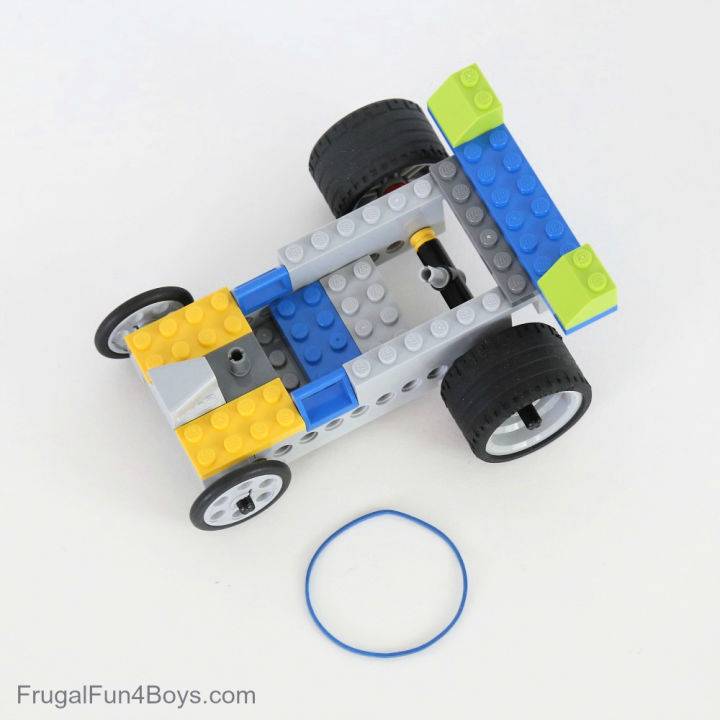 Rubber Band Powered Lego Car Ideas
