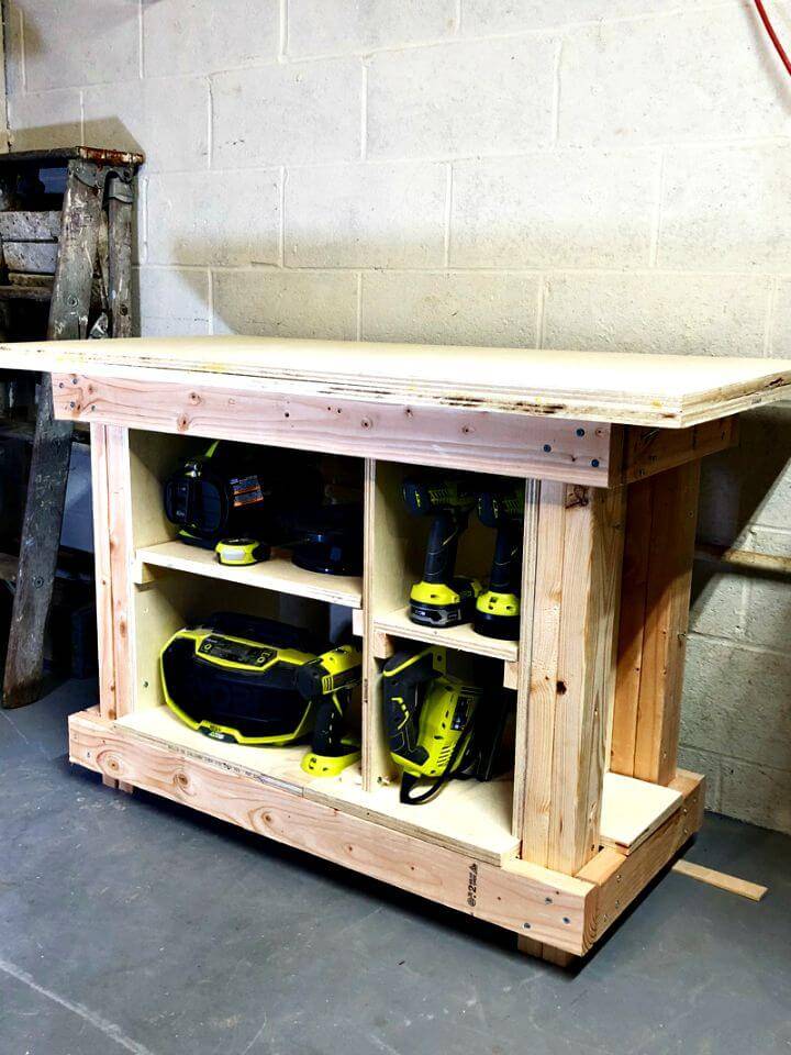 Simple Workbench Using Plywood