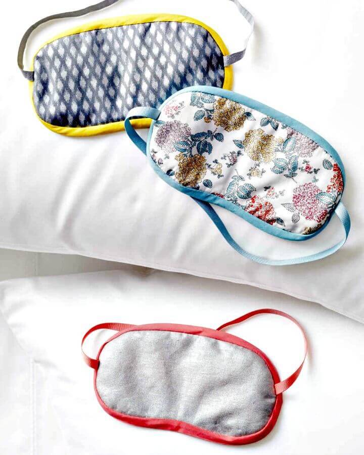 Sew a Sleep Mask for a Better Nights Rest
