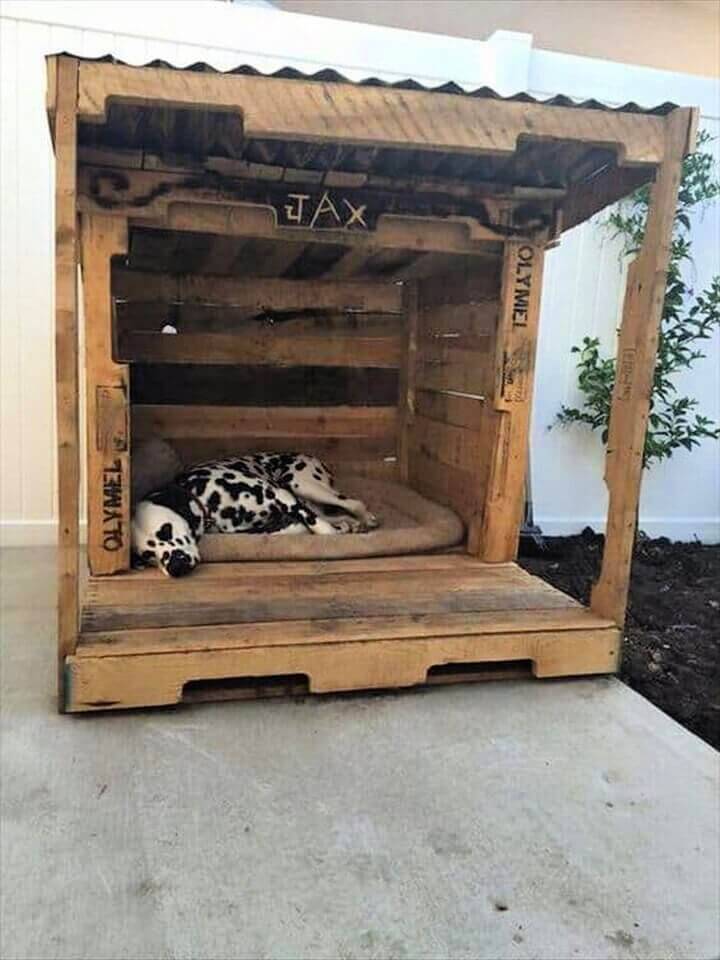How to Make a Dog Bed With Pallets