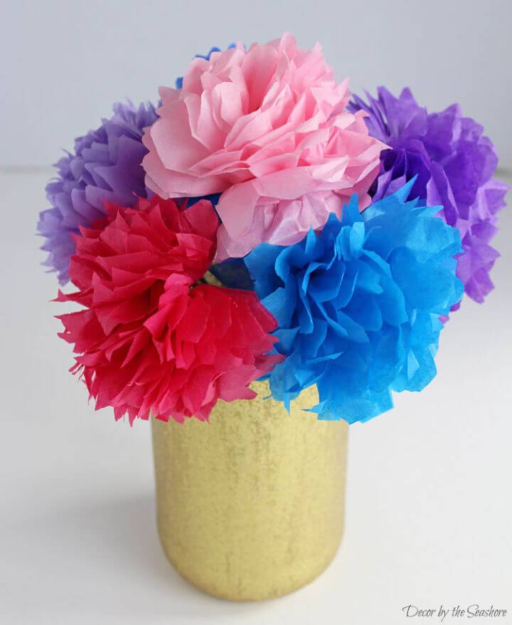 Create Your Own Tissue Paper Flower 