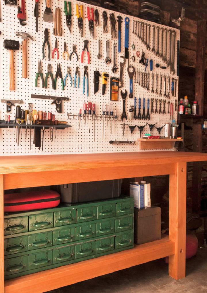 Ultimate DIY Garage Workbench